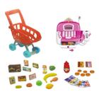 Super Caixa Registradora Digital Rosa E Carrinho C Som E Luz - Zoop Toys