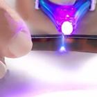 Super cola led ultravioleta para reparo ferramentas 5 segundos em plastico metal vidro cola tudo