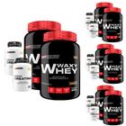 SUPER COMBO AMIGOS: 8x Whey Protein 900g + 8x POWER Creatina 100g - Bodybuilders wey/way