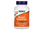Super Enzymes Enzimas Digestivas (90 Tabletes) - Now Foods