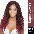 Super Jumbo Ser Mulher Cabelo Para Tranças Box Braids Nagô Entrelace 399 g  65 cm - Mega Hair - Magazine Luiza