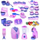 Super kit Cozinha Infantil Eletro Comida Casinha Panela 63pç - Altimar