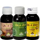 Super Kit Oleo Capilar Ricino + Coco + Alecrim 60ml