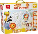 Super Kit Pintura Safari Brincadeira De Criança - Brincadeira De Crianca