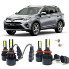 Super Led 8000K Farol Baixo Alto Toyota RAV4