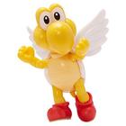 SUPER MARIO Collectible Red para Koopa Troopa 4" Poseable Articulated Action Figure with Wings Accessory, Perfect for Kids & Collectors Alike! para idades 3+