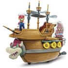 Super mario - deluxe bowser ship playset