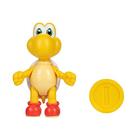 SUPER MARIO Nintendo Action Figures Poseable Articulado 4 Polegadas Red Koopa Troopa Collectible Toys with Coin Accessory, Perfect for Kids & Collectors Alike! para idades 3+