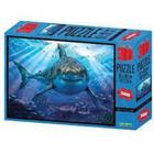 Super puzzle 3d tubarão 500 peças - MULTIKIDS