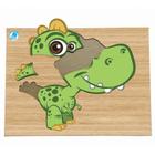 Kit Jogo Infantil Quebra Cabeça Dinossauro Rex+Jacaré Boca De Dentista -  Oriente - Quebra Cabeça - Magazine Luiza