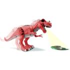 DINOSSAURO T-REX MADEIRA VERMELHO - 33x17x9 mm