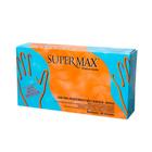 Supermax luva nitrilica azul proced tam m