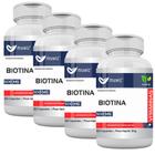 Suplemente Biotina 500 Mg 60 Cápsulas Muwiz 4 Potes