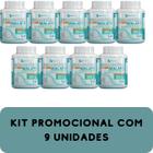 Suplemento Alimentar Biocêutica DiMagnésio Malato Pote 60 Cápsulas Kit Promocional 9 Unidades