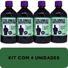 Suplemento Alimentar Columax Natural Frasco 500ml Kit Promocional 4 Unidades