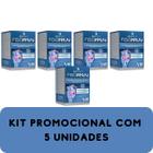 Suplemento Alimentar de Vitaminas e Minerais Biocêutica Fisioimmuni Pote 60 Cápsulas Kit Promocional 5 Unidades