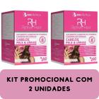 Suplemento Alimentar de Vitaminas e Minerais Biocêutica Relive Hair Cabelos Pele Unhas Pote 60 Cápsulas Kit 2 Unidades