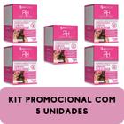 Suplemento Alimentar de Vitaminas e Minerais Biocêutica Relive Hair Cabelos Pele Unhas Pote 60 Cápsulas Kit 5 Unidades