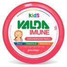 Suplemento Alimentar Em Gomas Mastigáveis Valda Imune Kids Sabor Laranja, Morango E Uva Lata 50g - EUROFARMA