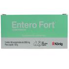 Suplemento Alimentar Entero Fort 2000mg C/ 60 Comp. para Cães e Gatos - König