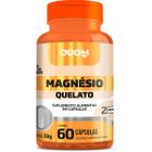 Suplemento Alimentar Magnesio Quelato 100% Original Duom Puro Premimum Frasco Pote 60 Cápsulas Natural