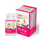 Suplemento Alimentar Topvit Mulher 60 Cápsulas De 500mg - DOMINA FARMA