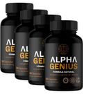 Suplemento Alpha Genius 90 caps 100% Natural Nootropico Suplemento- Alpha Genius