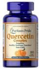 Suplemento ao complexo de quercetina Puritan's Pride com vitamina C