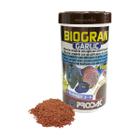 suplemento aquario marinho Ração Prodac Biogran Garlic 120g