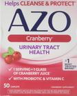 Suplemento AZO All Natural Concentrado de Cranberry 50 Comprimidos