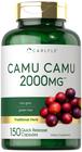 Suplemento Carlyle Camu Camu em cápsulas de 2000 mg com vitamina C