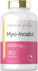 Suplemento Carlyle Myo-Inositol 2600mg 180 cápsulas