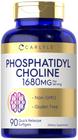 Suplemento Carlyle Phosphatidyl Choline 1,680 mg 90 cápsulas gelatinosas