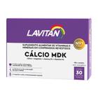 Suplemento de Cálcio MDK Magnésio Vitaminas D K c/30 Lavitan