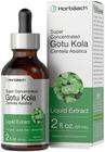 Suplemento de extrato de horbäach Gotu Kola 60 ml sem álcool