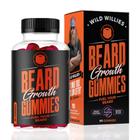 Suplemento de gomas para crescimento de barba Willies para homens de 60 quilates