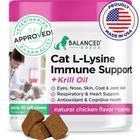 Suplemento de lisina para gatos Balanced Breed L-Lysine 60 Soft Chews