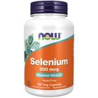 Suplemento de Selênio NOW Foods - 200 mcg - 180 Cápsulas