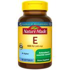 Suplemento de Vitamina E Nature Made 180 mg (400 UI) 180 Cápsulas Gelatinosas