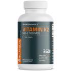 Suplemento de vitamina K2 MK-7 Bronson 100mcg, fornecimento de 1 ano