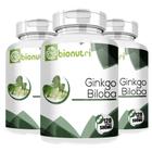 Suplemento em Capsula Combo 3x Ginkgo Biloba 100% Puro 120 Caps 500 Mg - Bionutri