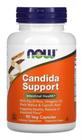 Suplemento em cápsulas NOW Candida Support em frasco 90 un - Now Foods