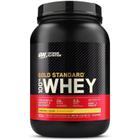 Suplemento em pó Optimum Nutrition Proteína Gold Standard 100% Whey proteína Gold Standard 100% Whey em pote de 907g