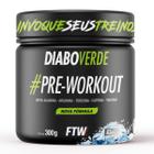 Suplemento Em Pó Pre Treino Pre Workout Pote 300g FTW DIABO VERDE