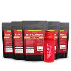 Suplemento em Pó Red Fit Nutrition 100% Puro Importado C/ Laudo Kit Beta-Alanina 250g ( 5 Unidades )