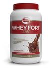 Suplemento Em Pó Vitafor Whey E Proteínas Whey Fort 3w 900g