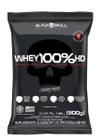 Suplemento em Pó Whey Protein 100% HD 900g Refil Black Skull (Caveira Preta) Rende 30 doses