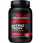 Suplemento em Pó Whey Protein - Nitro tech 100% Whey Gold 907g - Muscle Tech - Rende 27 Doses