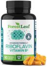 Suplemento ForestLeaf Vitamina B2 Riboflavina 400 mg 90 cápsulas