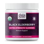 Suplemento Gaia Herbs Black Elderberry Gummies 120 unidades